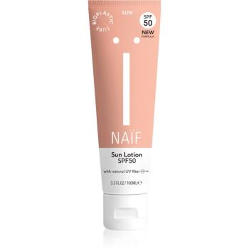 Naif Sun Sun Lotion SPF 50 lotiune pentru bronzat 100 ml