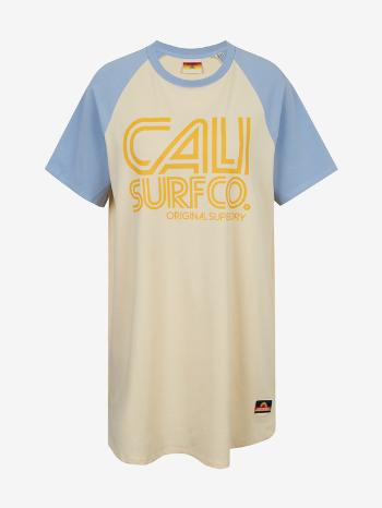 SuperDry Cali Surf Raglan Tshirt Dress Rochie Roz