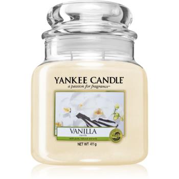 Yankee Candle Vanilla lumânare parfumată Clasic mediu 411 g