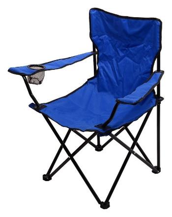 scaun camping pliere Cattara BARI albastru