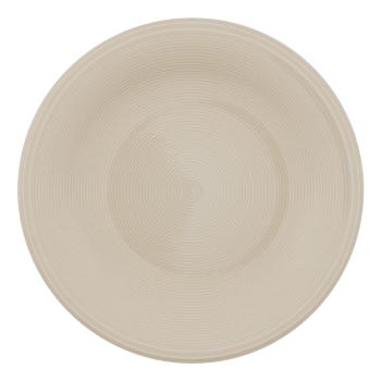 Farfurie din porțelan pentru desert Villeroy & Boch Like Color Loop, ø 21,5 cm, alb - bej