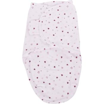 Bo Jungle B-Wrap Small Lovely Hearts păturică de înfășat 3,2-6,4kg 1 buc