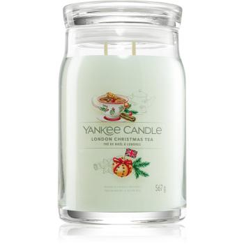 Yankee Candle London Christmas Tea lumânare parfumată 567 g