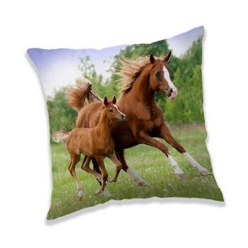Jerry Fabrics Pernă Horse brown, 40 x 40 cm