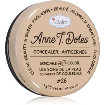 theBalm Anne T. Dotes® Concealer corector antiroșeață culoare #26 Medium 9 g