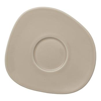 Farfurie din porțelan Villeroy & Boch Like Organic, 17,5 cm, crem - bej