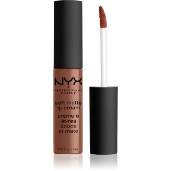 NYX Professional Makeup Soft Matte Lip Cream ruj lichid mat, cu textură lejeră culoare 60 Leon 8 ml
