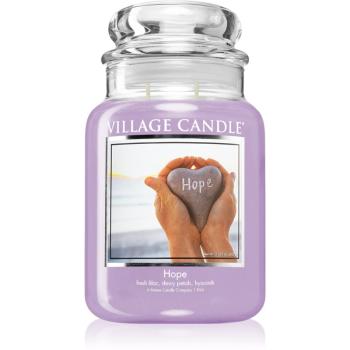 Village Candle Hope lumânare parfumată  (Glass Lid) 602 g