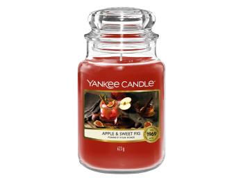 Yankee Candle Lumânare aromatică Classic mare Apple & Sweet Fig 623 g