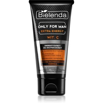 Bielenda Only for Men Extra Energy gel de curatare facial pentru ten obosit 150 g