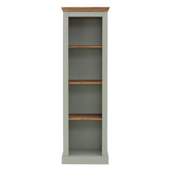 Bibliotecă verde-deschis din lemn de pin 55x180 cm Selma – Støraa