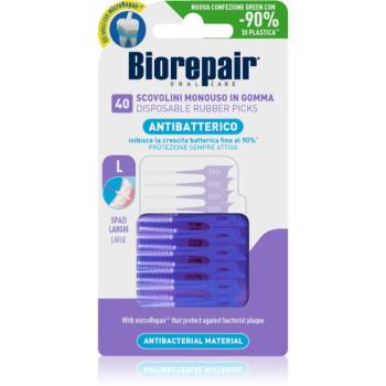 Biorepair Rubber Picks Large scobitoare Purple 40 buc