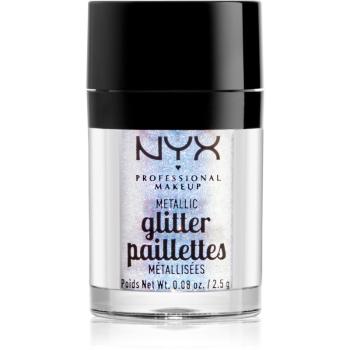 NYX Professional Makeup Glitter Goals sclipici metalic pentru față și corp culoare 05 Lumi-lite 2.5 g