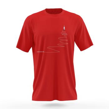 NU. by Holokolo UP & NEVER STOP tricou - red 
