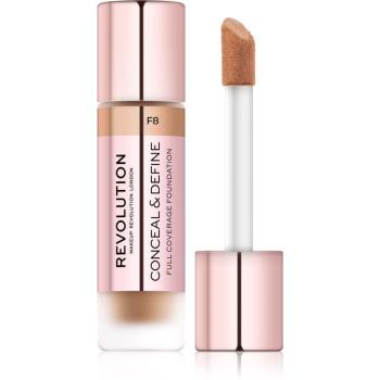 Makeup Revolution Conceal & Define acoperire make-up culoare F8 23 ml