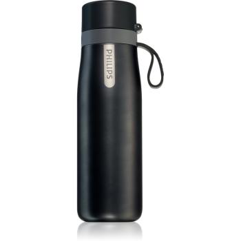 Philips AquaShield GoZero Daily sticlă cu filtru termo culoare Black 550 ml