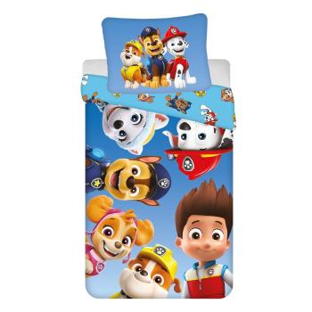 Lenjerie de pat pentru copii din microfibră pentru pat de o persoană 140x200 cm Paw Patrol – Jerry Fabrics