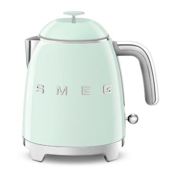 Ceainic electric verde deschis din oțel inoxidabil 800 ml Retro Style – SMEG