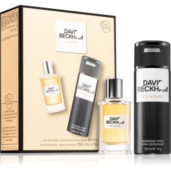 David Beckham Classic set cadou pentru bărbați