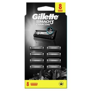 Gillette Capete de rezervă Mach3 Charcoal 8 buc.