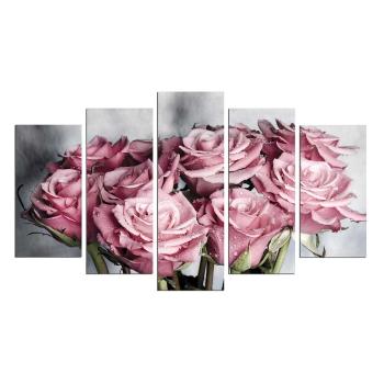 Tablou din mai multe piese Bouquet, 110 x 60 cm