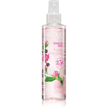 Yardley English Rose spray de corp hidratant pentru femei 200 ml