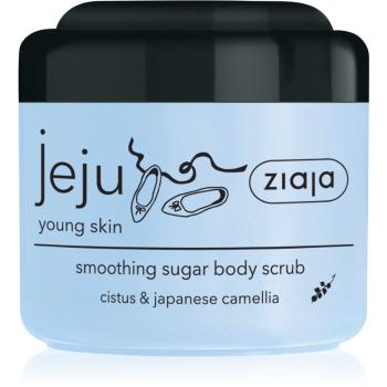 Ziaja Jeju Young Skin exfoliant de corp cu zahăr 200 ml