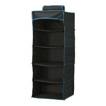 Organizator suspendat cu etajere Redcliffs 36 x 36x 85 cm, negru