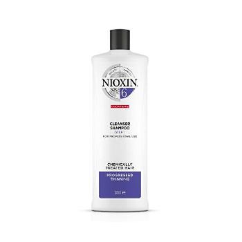 Nioxin  Șampon pentru părul subțire, normal și tratat chimic System 6 (Shampoo Cleanser System 6 ) 1000 ml
