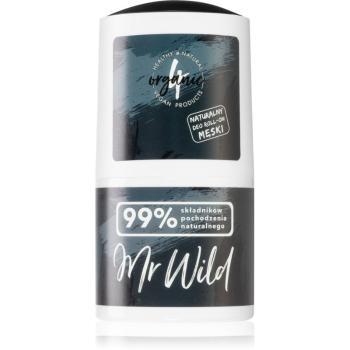 4Organic Mr. Wild Coffee Deodorant roll-on pentru barbati 50 ml