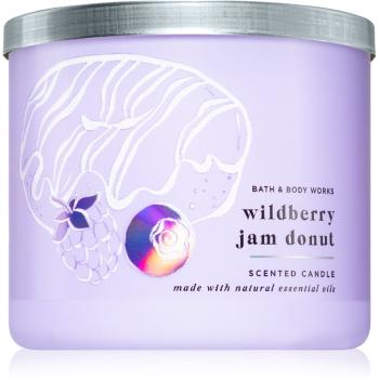 Bath & Body Works Wildberry Jam Donut lumânare parfumată I. 411 g