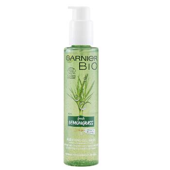 Garnier Gel de curățare pentru piele normală până la mixtă BIO Lemongrass Fresh (Purifying Gel Wash) 150 ml
