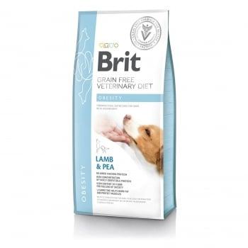 Pachet 2 x Brit Grain Free Veterinary Diets Dog Obesity 12 kg
