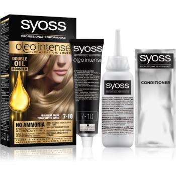 Syoss Oleo Intense Culoare permanenta pentru par cu ulei culoare 7-10 Natural Blond