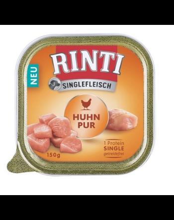 RINTI Singlefleisch Chicken cu pui 10x150g pentru caini