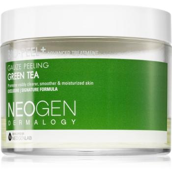 Neogen Dermalogy Bio-Peel+ Gauze Peeling Green Tea discuri pentru indepartarea impuritatilor pentru luminozitate si hidratare 30 buc