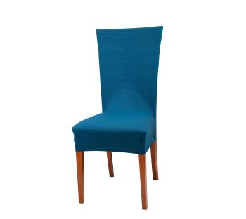 Husă scaun cu spătar - albastru - Mărimea 80 x 40 cm