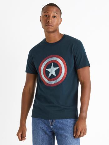 Celio Captain America Tricou Albastru