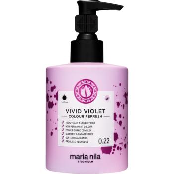Maria Nila Colour Refresh Vivid Violet mască fină de hrănire fără pigmenți permanenți de culoare rezistă la 4 - 10 spălări 0.22 300 ml