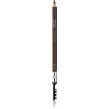 MUA Makeup Academy Eyebrow Pencil creion pentru sprancene cu pensula culoare Light Brown