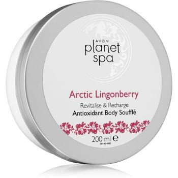 Avon Planet Spa Arctic Lingonberry souffle pentru corp 200 ml