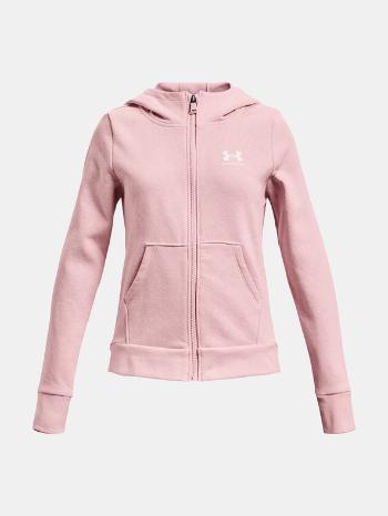 Under Armour Rival Fleece LU FZ Hanorac pentru copii Roz