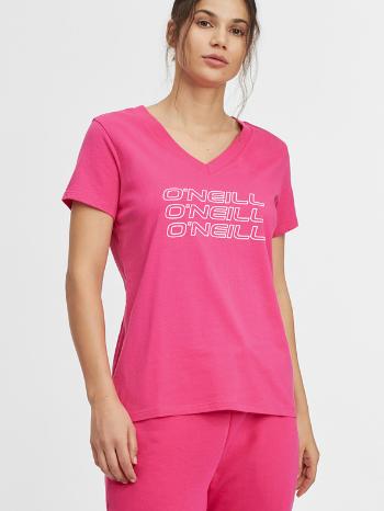 O'Neill Triple Stack V-Neck Tricou Roz