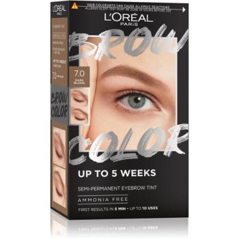 L’Oréal Paris Brow Color culoare pentru sprancene culoare 7.0 Dark Blond 1 buc