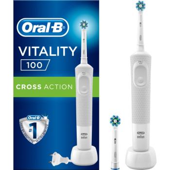 Oral B Vitality 100 CrossAction White Box periuta de dinti electrica White