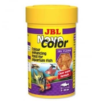 Hrana fulgi pentru toate speciile JBL NovoColor 100 ml