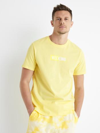 Celio Weekend Tricou Galben