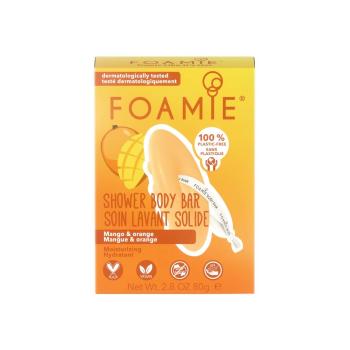 Foamie Săpun de duș hidratant Tropic Like It`s Hot With Mango and Orange (Shower Body Bar) 80 g