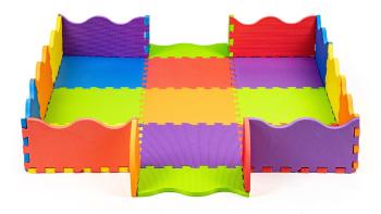 Tampon de spumă - puzzle colorat