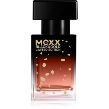 Mexx Black & Gold Limited Edition Eau de Toilette pentru femei 15 ml